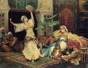 Arab or Arabic people and life. Orientalism oil paintings 604 unknow artist